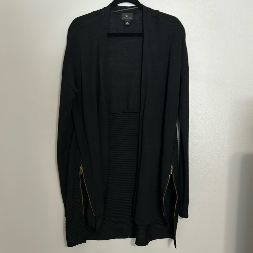 Worthington black cardigan